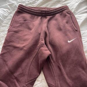 Nike brown jogger sweatpants